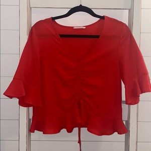 Red Blouse
